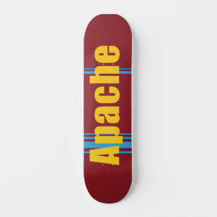 Skateboard Apache amérindienne