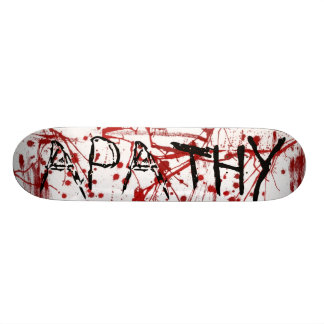Skateboard Apathie d'éclaboussure de sang