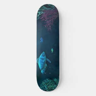 Skateboard Aqua