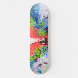 Skateboard Ara de perroquet d'Amazone