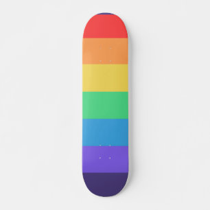 Skateboard Arc-en-ciel