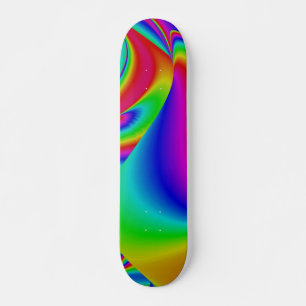 Skateboard Arc-en-ciel Abstrait