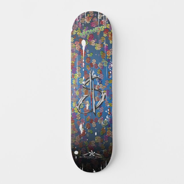 SKATEBOARD ARGENT (Recto)