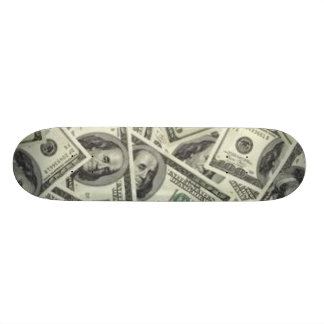 Skateboard argent