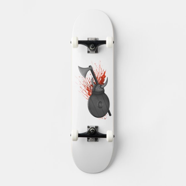 Skateboard Armes viking (Recto)