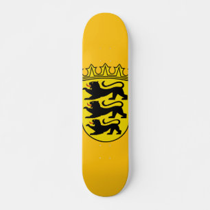 Skateboard Armoiries de l'Allemagne Baden-Wurttemberg