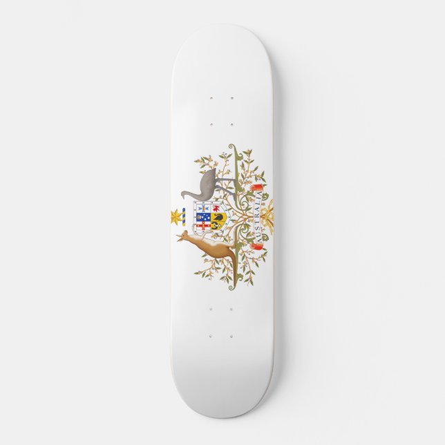 Skateboard Armoiries de l'Australie (Recto)