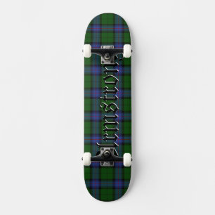 Skateboard Armstrong Tartan Scottish Plaid Motif