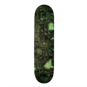 Skateboard Arrière - plan de circuit d'ordinateur
