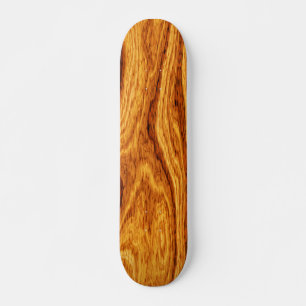 Skateboard Arrière - plan de texture du grain de bois