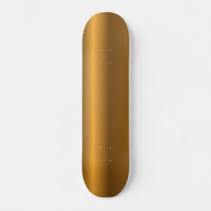 Skateboard Arrière - plan d'or