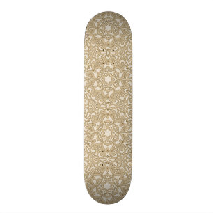 Skateboard Arrière - plan fleuri floral