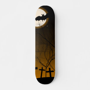 Skateboard Arrière - plan Halloween
