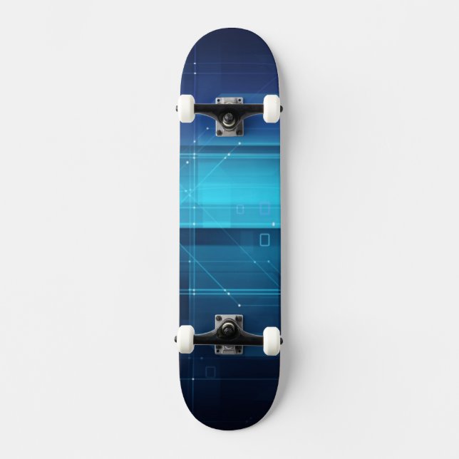 Skateboard Arrière - plan numérique de pointe (Recto)