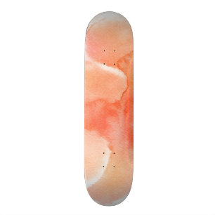 Skateboard Arrière - plan peint à la main d'aquarelle