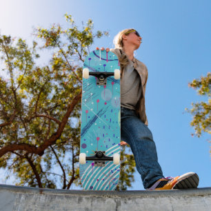 Skateboard Art abstrait : Étoiles dans le ciel