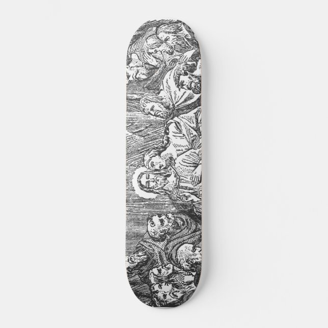Skateboard Art biblique classique (Recto)