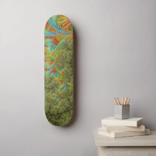 Skateboard Art fractal spirale psychédélique tripant