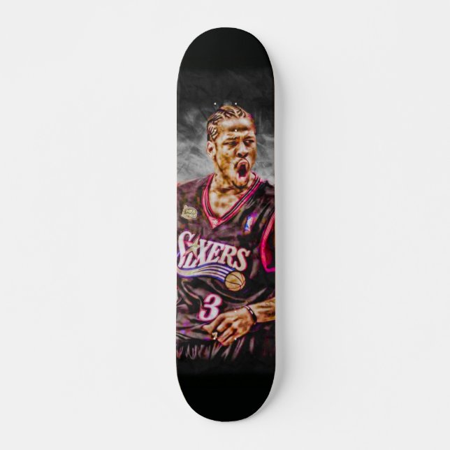 Skateboard Art Iverson de fan toute la plate-forme naturelle (Devant)
