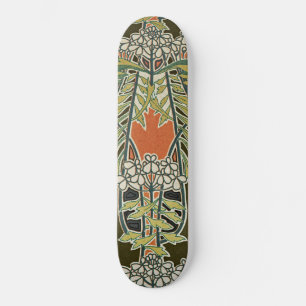 Skateboard Art Nouveau Design #3 @ VictoriaShaylee
