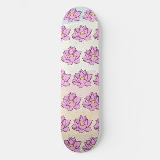 Skateboard Art rose Lotus
