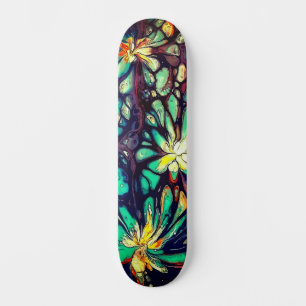 Skateboard Art urbain coloré cool inspiré