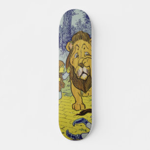 Skateboard Assistant Lion Cowardly de Oz Page de livre