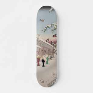 Skateboard Atagoshita Yabu Lane Scène d'art japonais