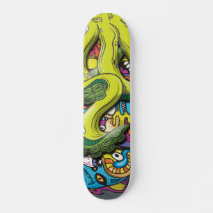 Skateboard Attaque à la pieuvre