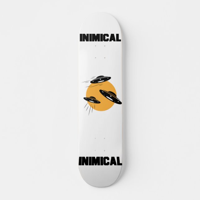 Skateboard Attaque à l'OVNI chimique ! (Devant)