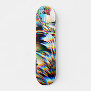 Skateboard Attaque arc-en-ciel
