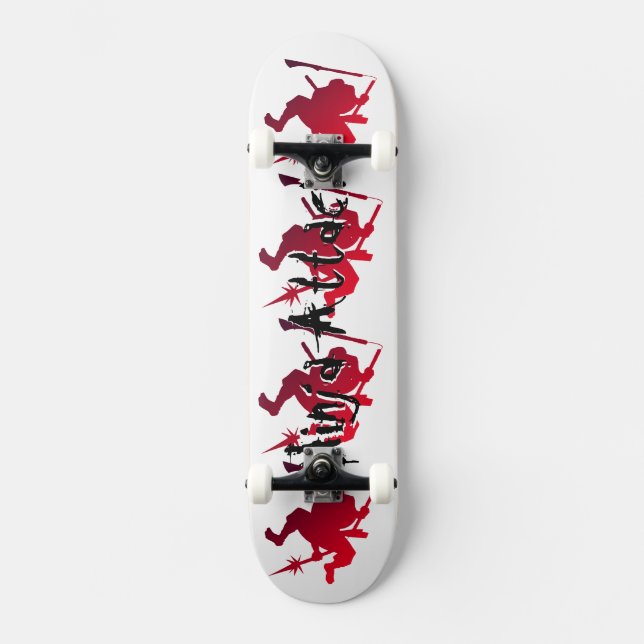 Skateboard Attaque de Ninja ! (Recto)