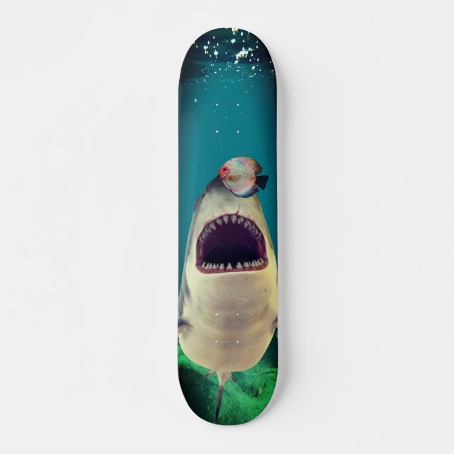 Skateboard Attaque de requins (Devant)
