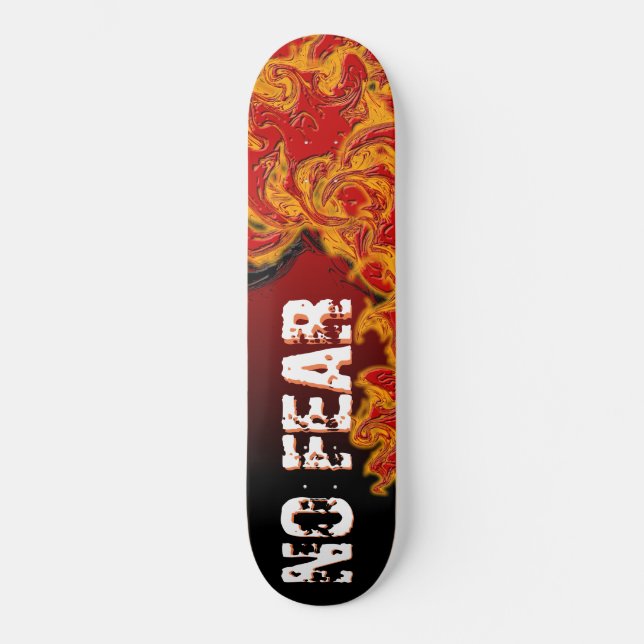 Skateboard Aucune planche à roulettes de crainte (Recto)
