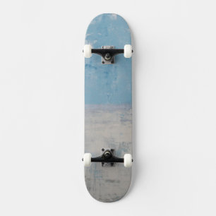 Skateboard Aura argentée
