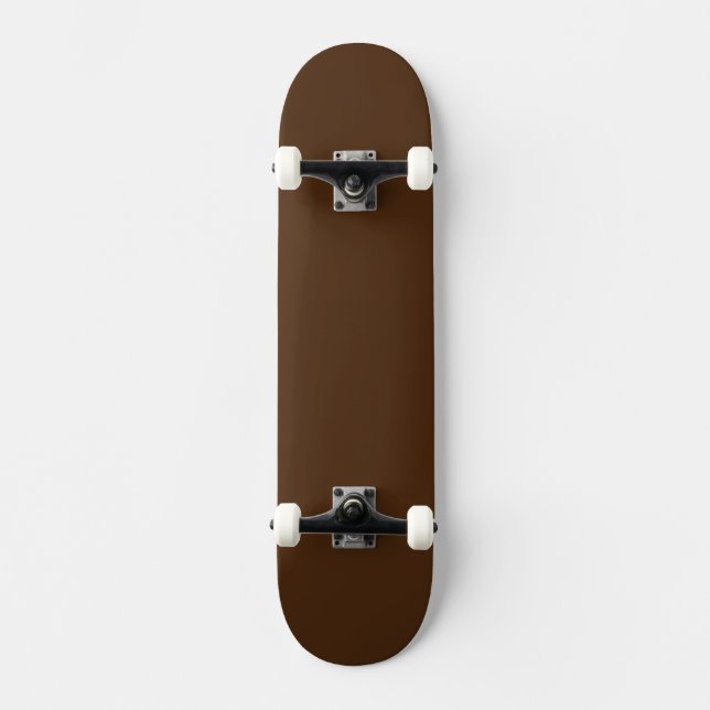 Skateboard Autorité Brown simple® (Recto)