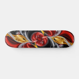 Skateboard avec design couleur allemande