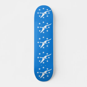 Skateboard avec drapeau de Corpus Christi, USA