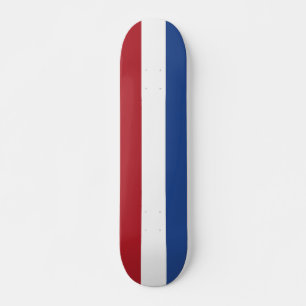 Skateboard avec drapeau de Pays-Bas