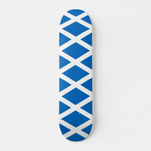 Skateboard avec drapeau d'Ecosse