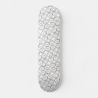 Skateboard avec emoji.