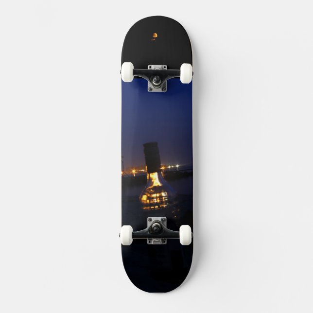 Skateboard avec motif (Recto)