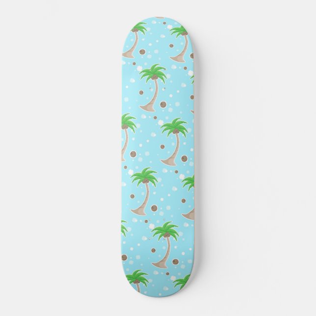 Skateboard avec motif d'été (Recto)