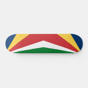 Skateboard avec Seychelles Colour Design