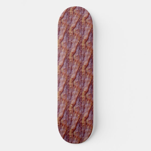 Skateboard Bacon enroulé (Recto)