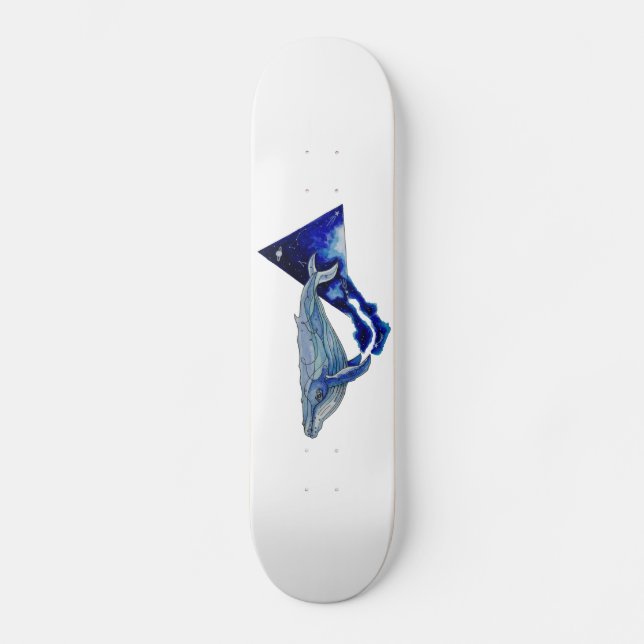 Skateboard baleine de l'espace (Recto)
