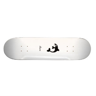 Skateboard Baleine mignonne d'orque