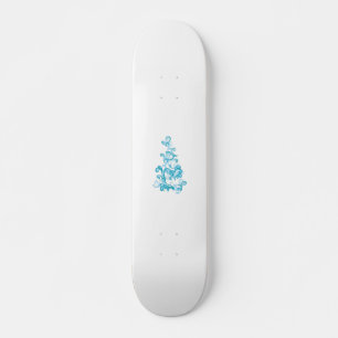 Skateboard Ball Blue, Medium Turquoise design décoratif