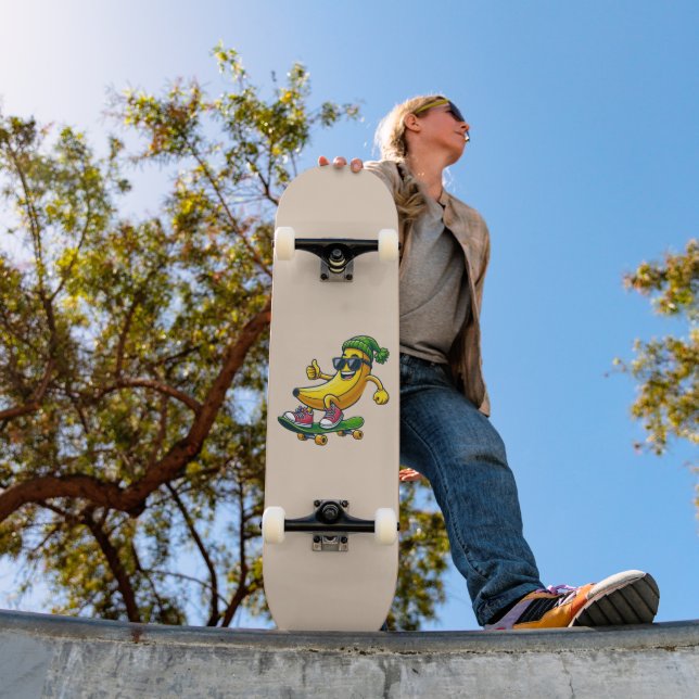 Skateboard Banane  (Extérieur 1)