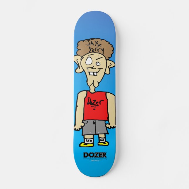 Skateboard Bande dessinée de ferry de Dozer™ (Recto)